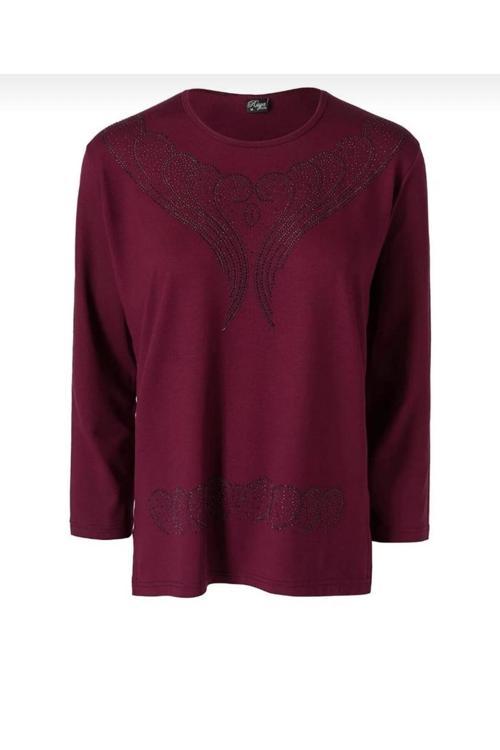 Anneler Gününe Özel İşlemeli Taşlı Anne Penye