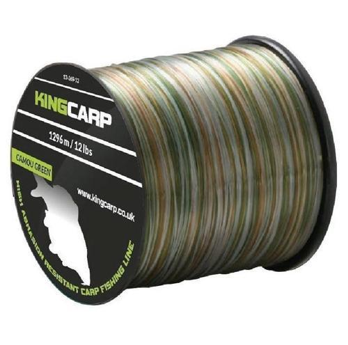 Sazan Misinası Fladen King Carp Yeşil Kamuflaj Misina 0.35 Mm