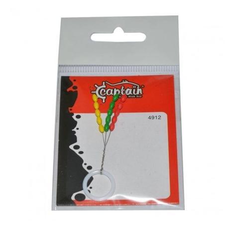 4912  3x5’li Paket Renkli Silikon Stopper S Beden
