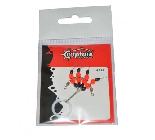 4914 4 LÜ Paket Boncuklu Fırdöndülü Stopper M BEDEN