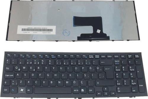 Sony Vaio VPCEH3P1E, VPCEH3P1R, VPCEH3Q1E, VPCEH3S1E Uyumlu Notebook Klavye Siyah TR