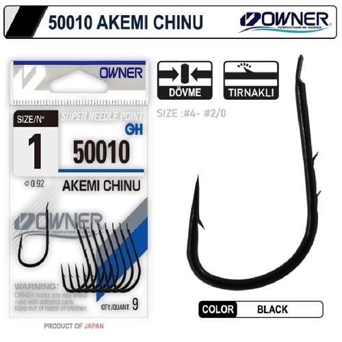 50010 Akemi Chinu Black İğne No:2