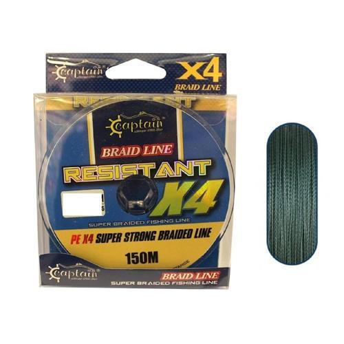 Resistant Pe 4 Kat İp Misina 150Mt 0,18Mm Yeşil