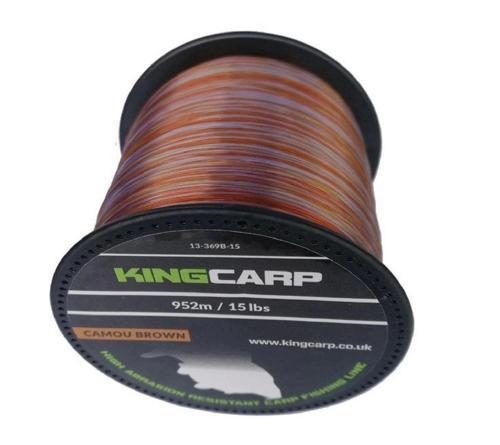 King Carp Kahve Kamuflaj Sazan Misinası 0.40 Mm