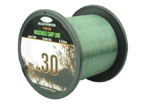 Maxximus Carp 1200M Yeşil Sazan Misinası 0.40 Mm