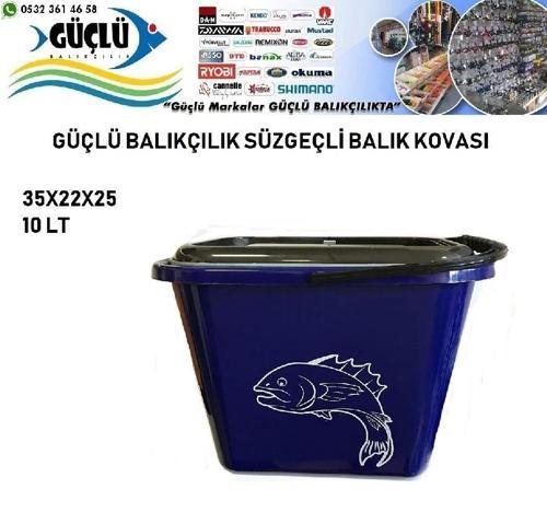 Süzgeçli Balık Kovası 10Lt