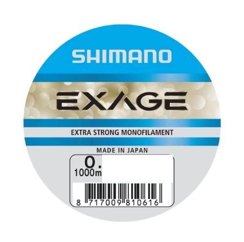 Exage 1000m 0.405mm Steel Grey Monoflament Misina