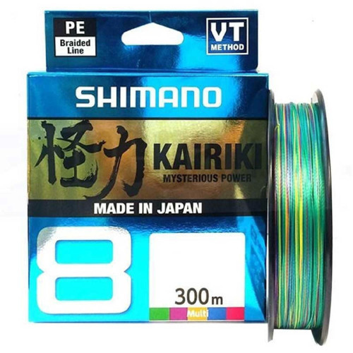 Kairiki 8 Multi Color 0,19Mm 300Mt 8Kat İp Misina