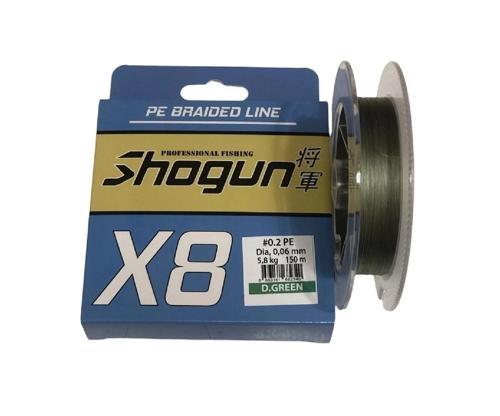 8X 150 Mt 0,16Mm İp Misina Dark Green