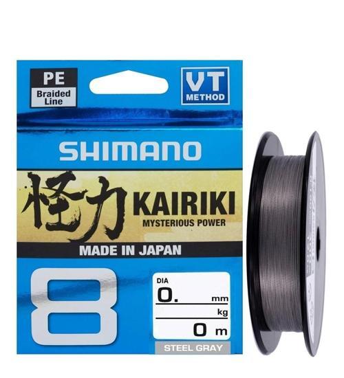 Kairiki 8 Stell Gray (Gri) 0,13Mm 300Mt 8Kat İp Misina