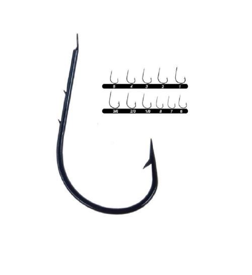 1397 (496) Mavi Çift Tırnak Olta İğnesi 100’Lü No:7