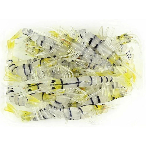 Bezli Silikon Karides 7.5 Cm 5Li Paket Renk:06