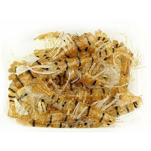 Bezli Silikon Karides 7.5 Cm 5Li Paket Renk:10