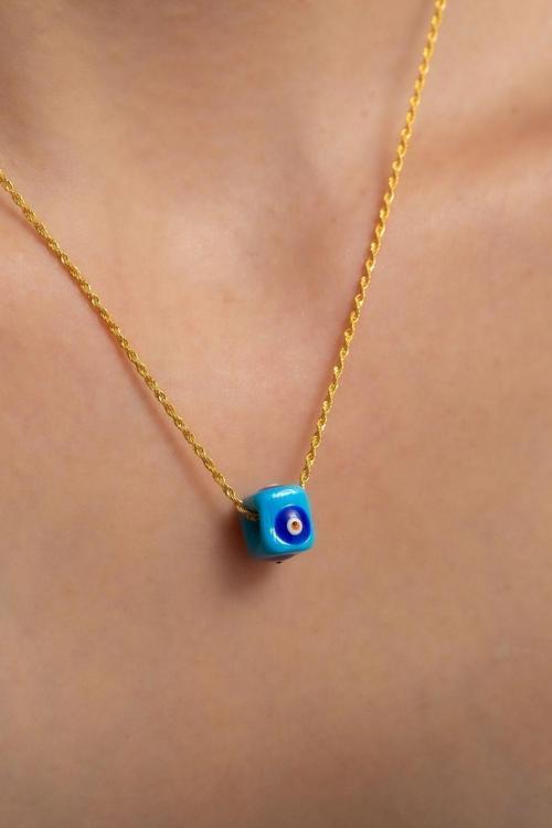 14 Ayar Altin Halat Burgu Zincir Kolye 1 Mm