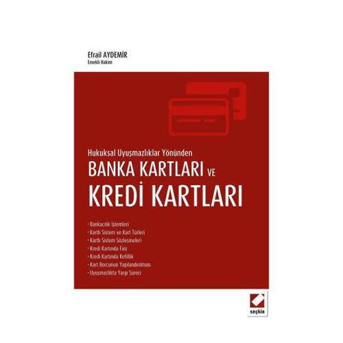 Banka Kartları ve Kredi Kartları Efrail Aydemir 2013/06