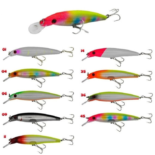 Deep Diver 10.5 Cm Maket Balık 16 Gr (0-1.2M) Renk:04