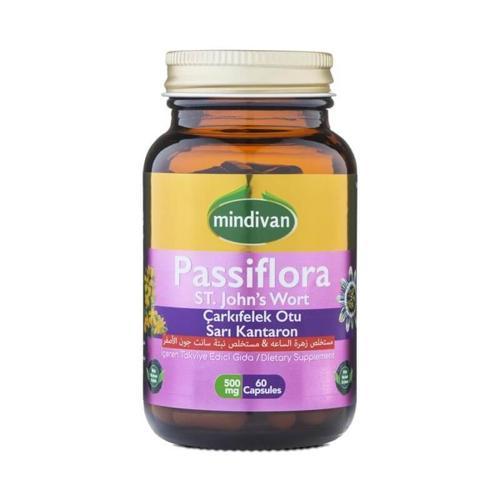 Passiflora Çarkıfelek Otu&Kantaron Ekstreli 60 Kapsul