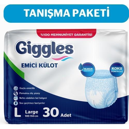 Yetişkin Emici Külot Large 30'lu