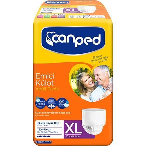 Emici Külot Ekstra Büyük (Xl) 30'lu