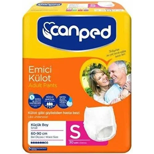 Emici Külot Küçük Boy Small 30'lu paket