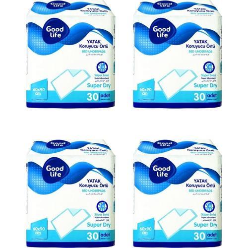 Yatak Koruyucu 4 Paket 120 Adet