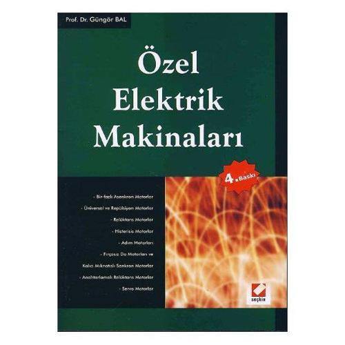Özel Elektrik Makinalari (4.Baskı) Güngör Bal 6 2011/10