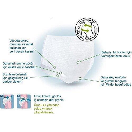 Proskin Pants Ekstra 6 damla Emici Külot Orta Boy Medium 30'lu 4 paket / 120 adet