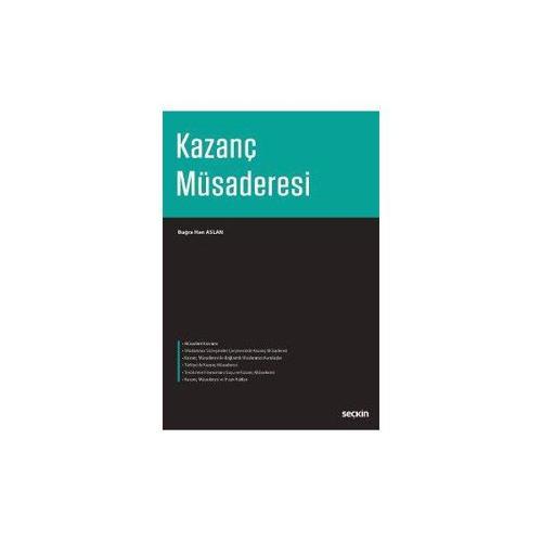 Kazanç Müsaderesi Buğra Han Aslan 2016/10