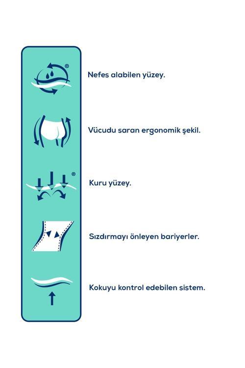 BelBantlı Yetişkin Hasta Bezi Medium 30 lu paket