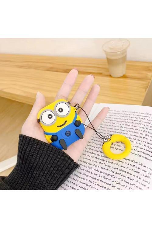 Airpods 4. Nesil Uyumlu Minion Karakterli Silikon Kulaklık Kılıf