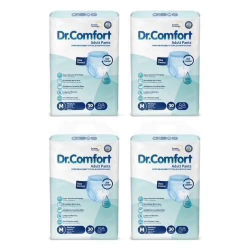 Dr.comfort Emici Külot Hasta Bezi Medium Beden - 4 Paket - (120 Adet)