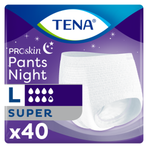 ProSkin Pants Night Large Büyük Beden Gece için Süper Emici Külot 10 lu 4 paket / 40 adet