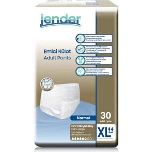 Emici Külot Xlarge Ekstra Büyük Boy 30'lu 1 Paket