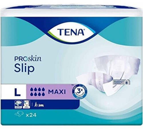 Proskin Slip Maxi 8 damla Büyük Boy Large Belbantlı Hasta Bezi 24'lü paket