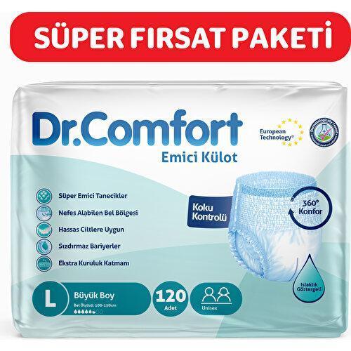Yetişkin Emici Külot Large 30'Lu 4 Paket 120 Adet