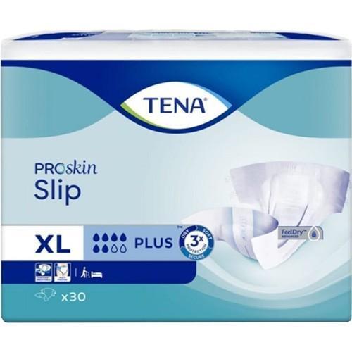 Proskin Slip Plus 6 damla Ekstra Büyük Boy Xlarge Belbantlı Hasta Bezi 30'lu 6 paket / 180 adet