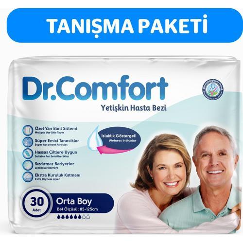 Külotlu Yetişkin Hasta Hasta Bezi Medium 30 Adet