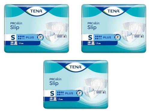 Proskin Slip Plus 6 damla Küçük Boy Small Belbantlı Hasta Bezi 30'lu 3 paket / 90 adet
