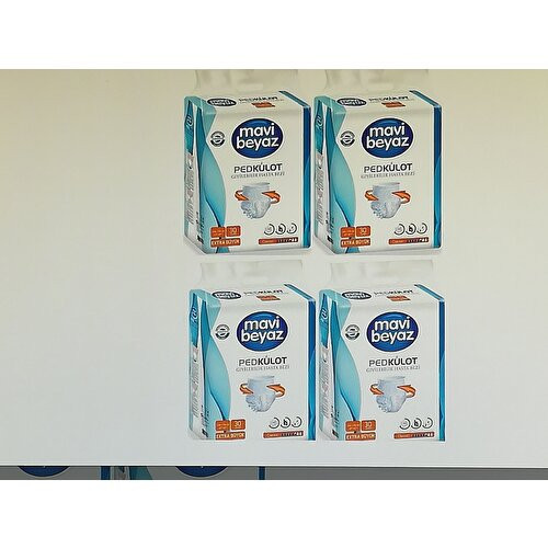 Ped Külot Emici Ekstra Büyük Boy Xlarge 30'lu 4 paket / 120 adet