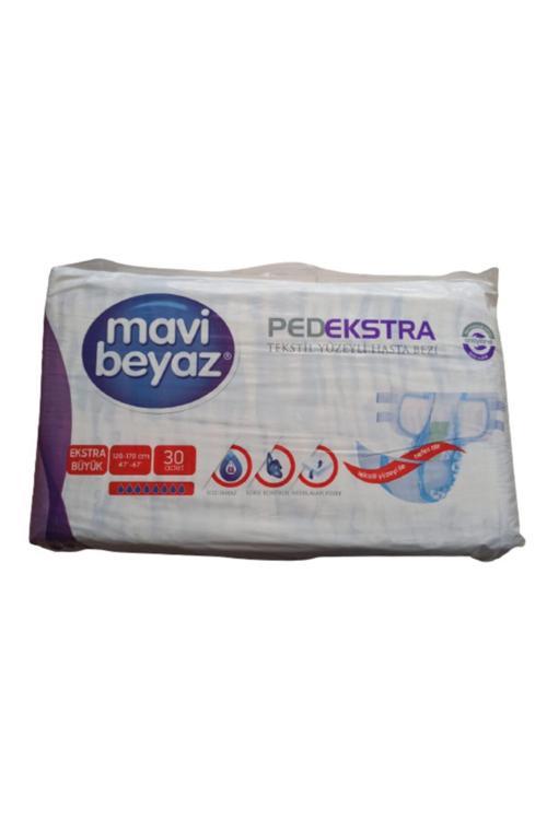 PedEkstra Tekstil Yüzeyli Yetişkin Hasta Bezi Xlarge 30'lu paket