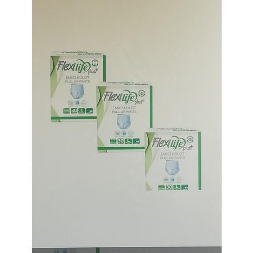 Plus Emici Külot Büyük Boy Large 30'lu 3 paket / 90 adet