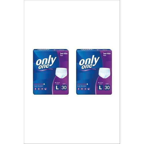 Only One Yetişkin Emici Külot Hasta Bezi Large 30'Lu 60 Adet
