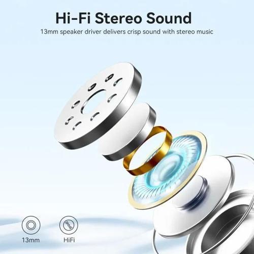 Wireless Earbuds Bluetooth 5.3 Kulaklık Red