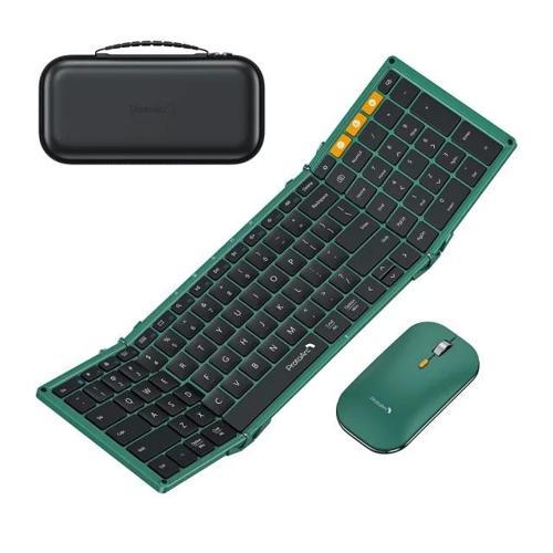 XKM01 Katlanabilir Klavye ve Fare Green