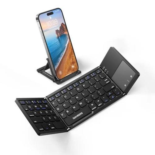 Touchpadli Katlanabilir Bluetooth Klavye BT x 1 Black