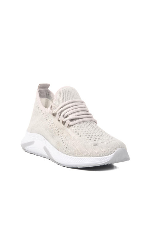 Pına 101 G Buz-Beyaz Hava Alan Triko Spor Ayakkabı