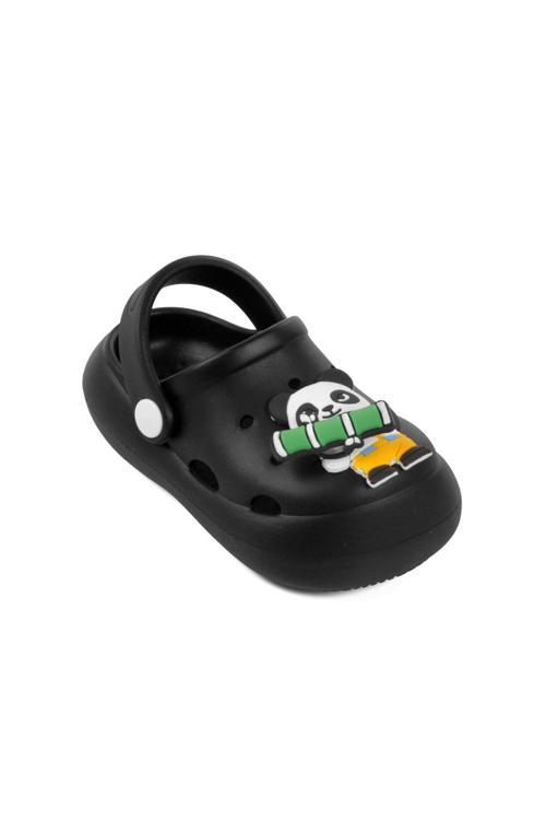 Siyah Çocuk Sabo Terlik F