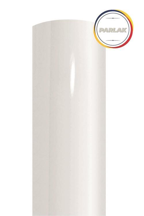 Parlak Beyaz Kendinden Yapışkanlı Kaplama Folyosu 100 Cm X 3 Mt