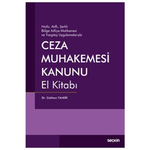 Ceza Muhakemesi Kanunu El Kitabı Gökhan Taneri 2020/11