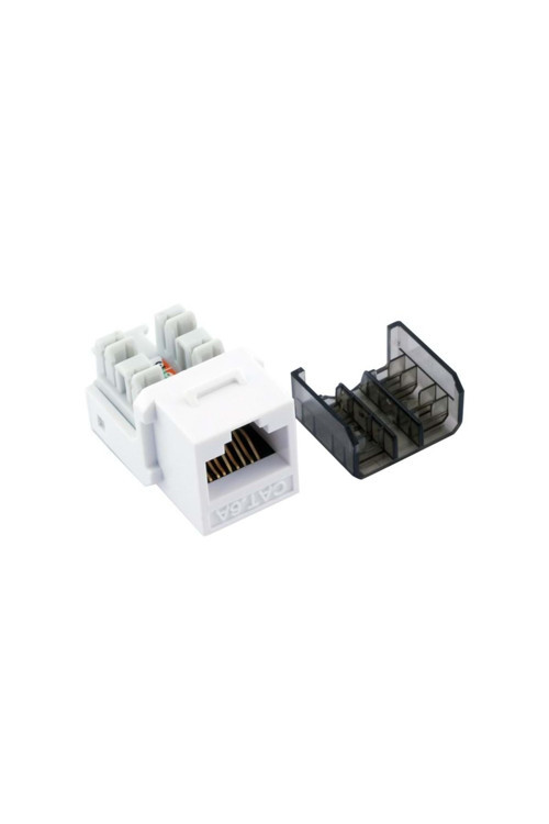 Utp Cat6A 10G Keystone Jack - Straight